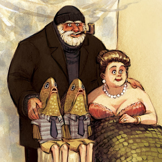 The Chum Family Portrait Art Print