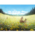Horny Jackalopes Art Print
