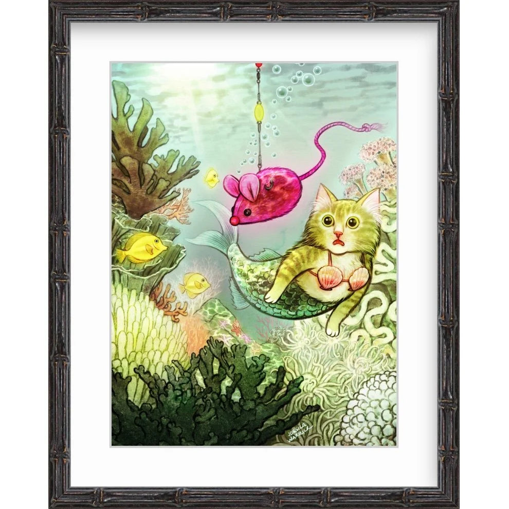 Mer Kitten Art Print